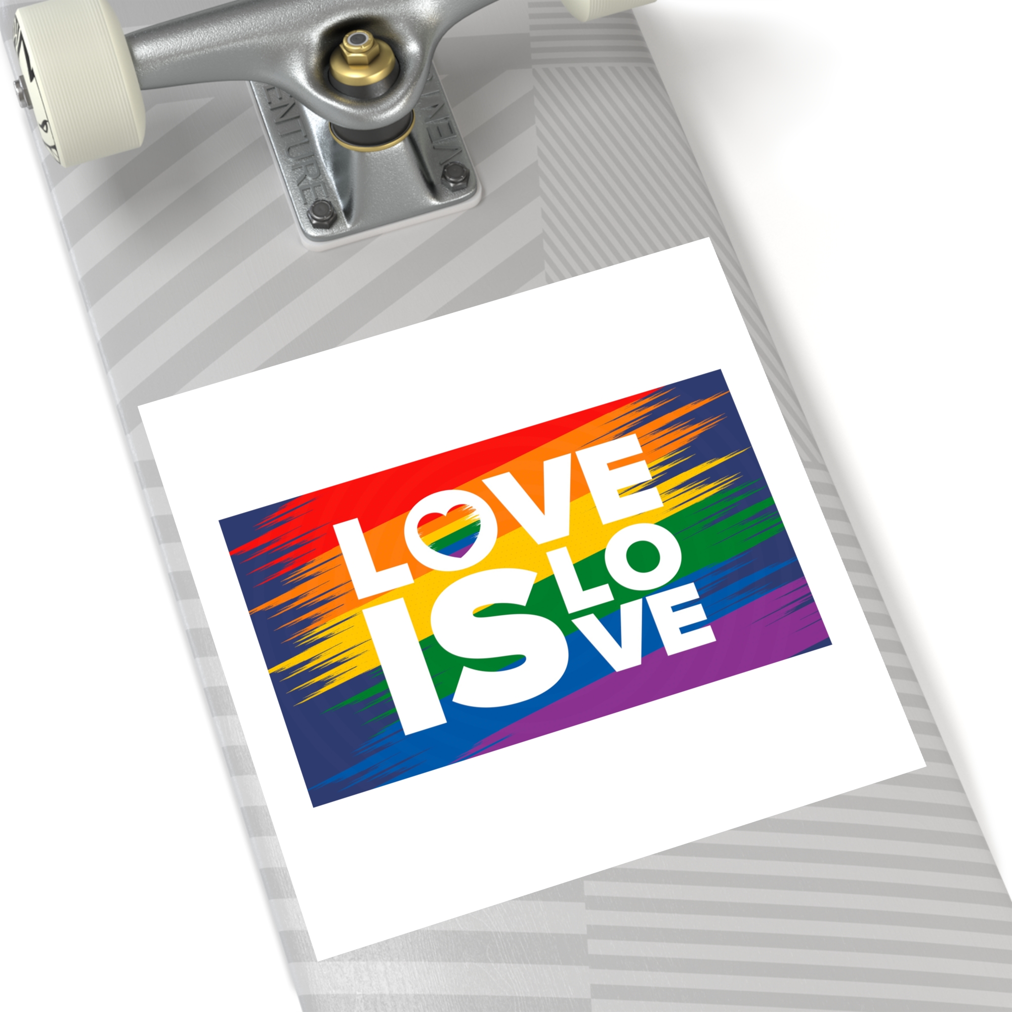 Lgbt Pride Month June Lesbian Gay Bisexual Transgender Lgbt Rainbow Flag Vector Illustration Laminate Stickers Square - Image 52