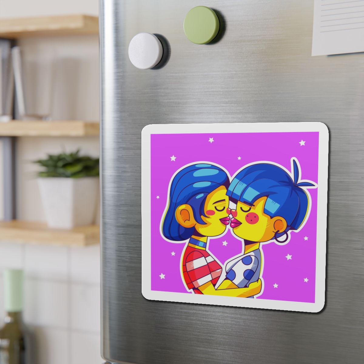 Lesbian Pride Design 4F4976 Die Cut Magnets - Image 15