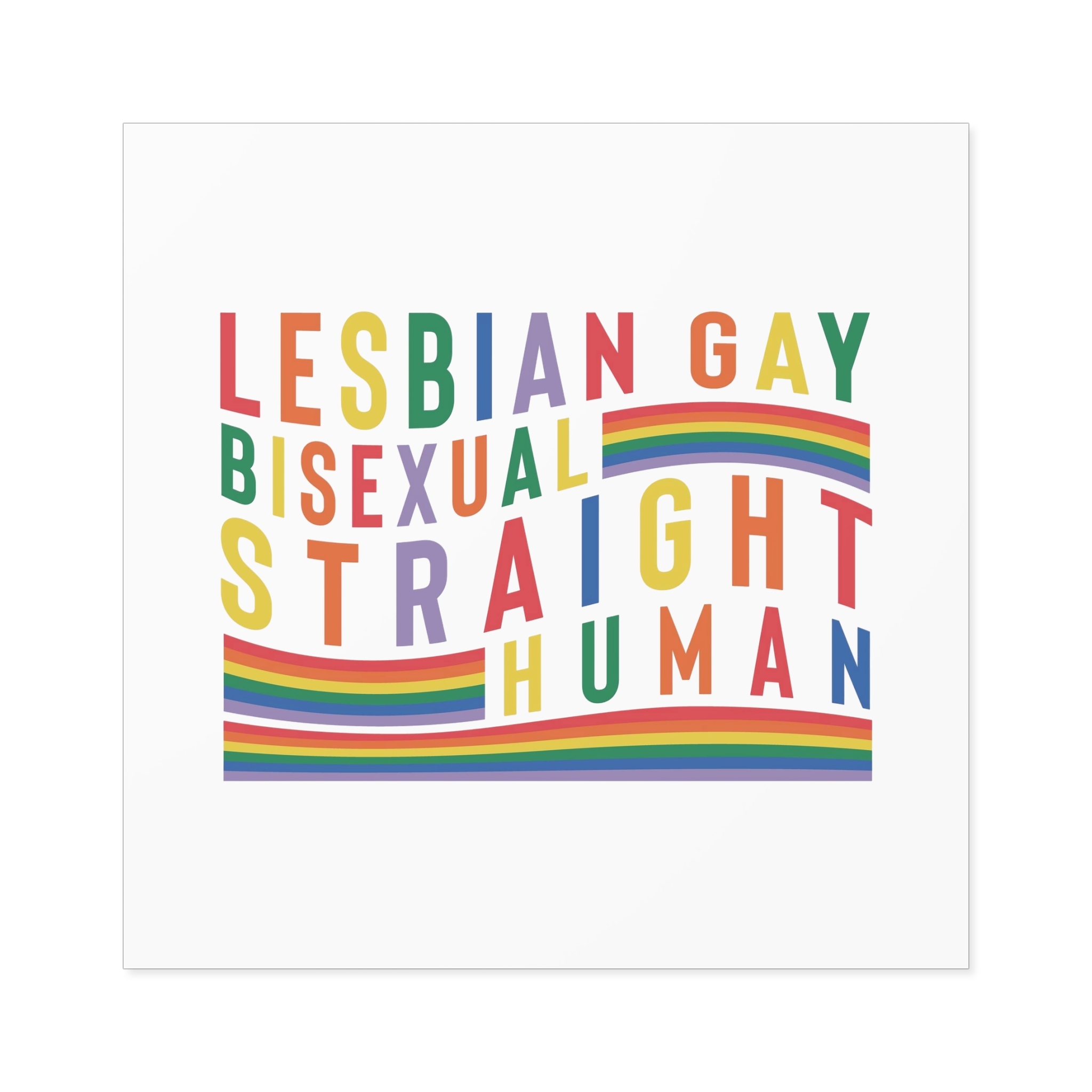 Lgbtq Pride Month Svg Design Bundle(2) Laminate Stickers Square - Image 49