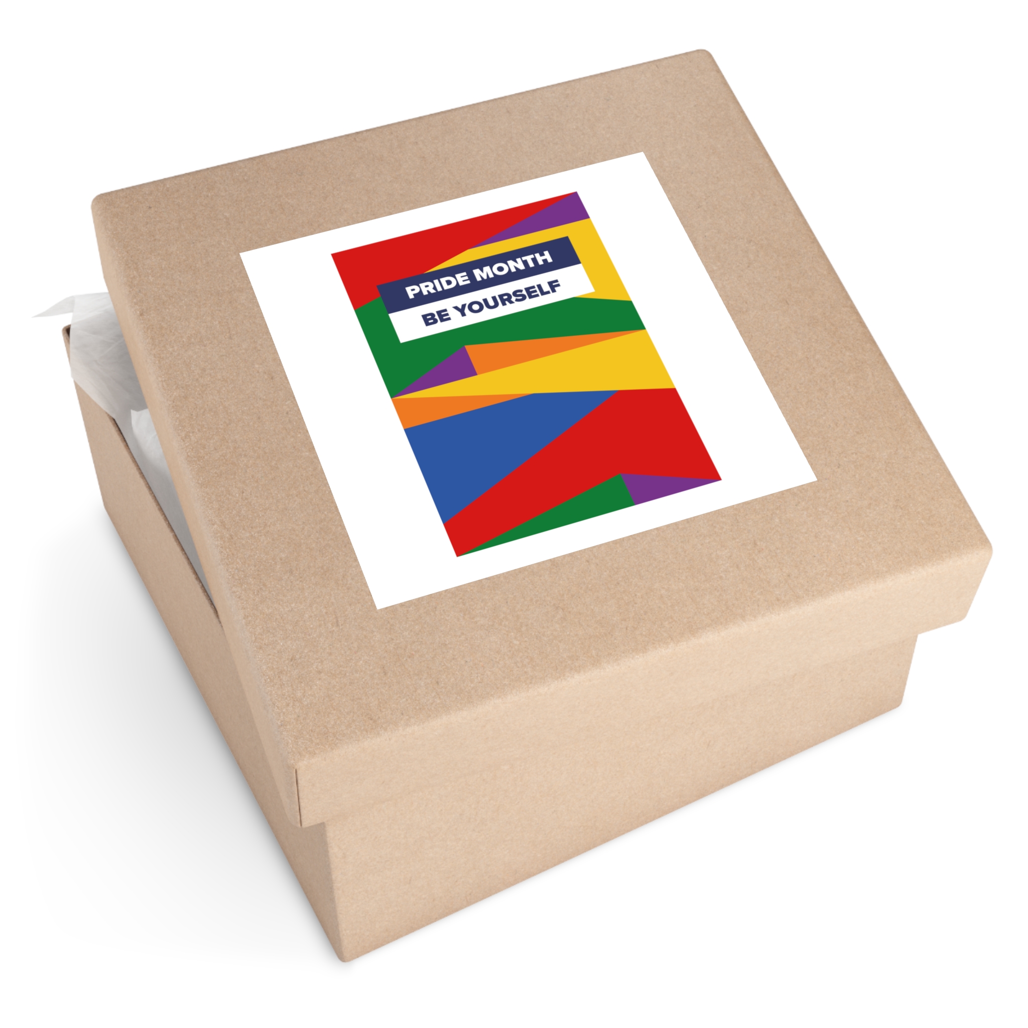 Lgbt Pride Month June Lesbian Gay Bisexual Transgender Lgbtq Flag Rainbow Vector(2) Laminate Stickers Square - Image 51