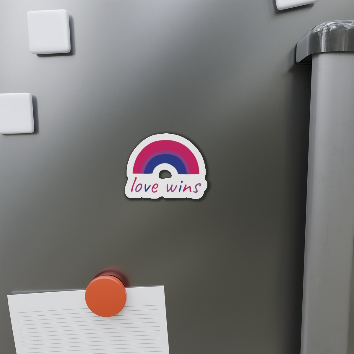 Colorful Rainbow Shape Bisexual Pride Flag Happy Pride Day Lgbtqia Community Pride Month Vector Hand Drawn Doodle Posters Stickers Logo Cards Die Cut Magnets - Image 8