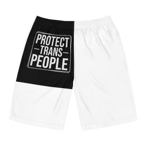 Feminism Tshirt Design Feminist Shirt Protect Trans People Mens Board Shorts Aop