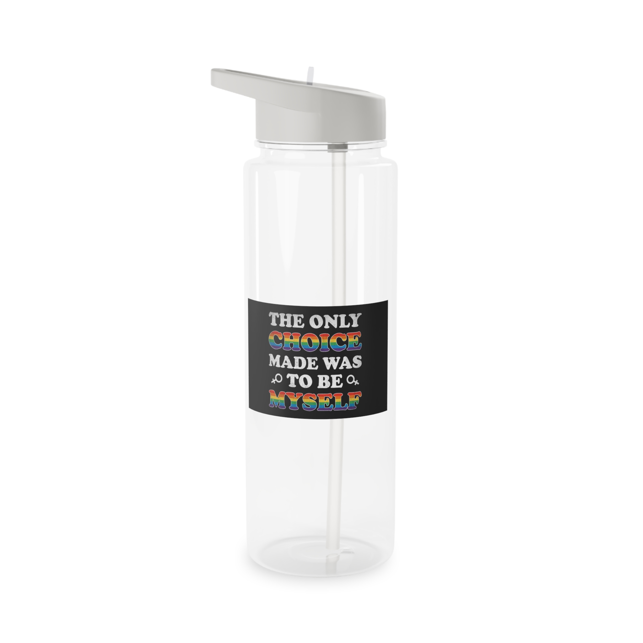 Mother Day Pride Rainbow Typography Vector Premium T Shirt Tritan Water Bottle - Image 5