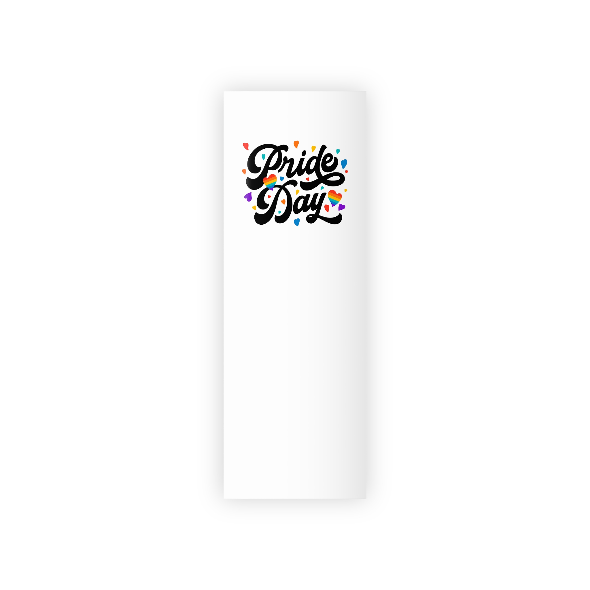 Hand Drawn Pride Day Lettering Gift Wrapping Paper Rolls 1pc - Image 5