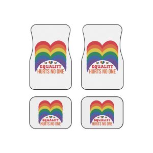 Retro Svg T Shirt Design Car Mats Set Of 4