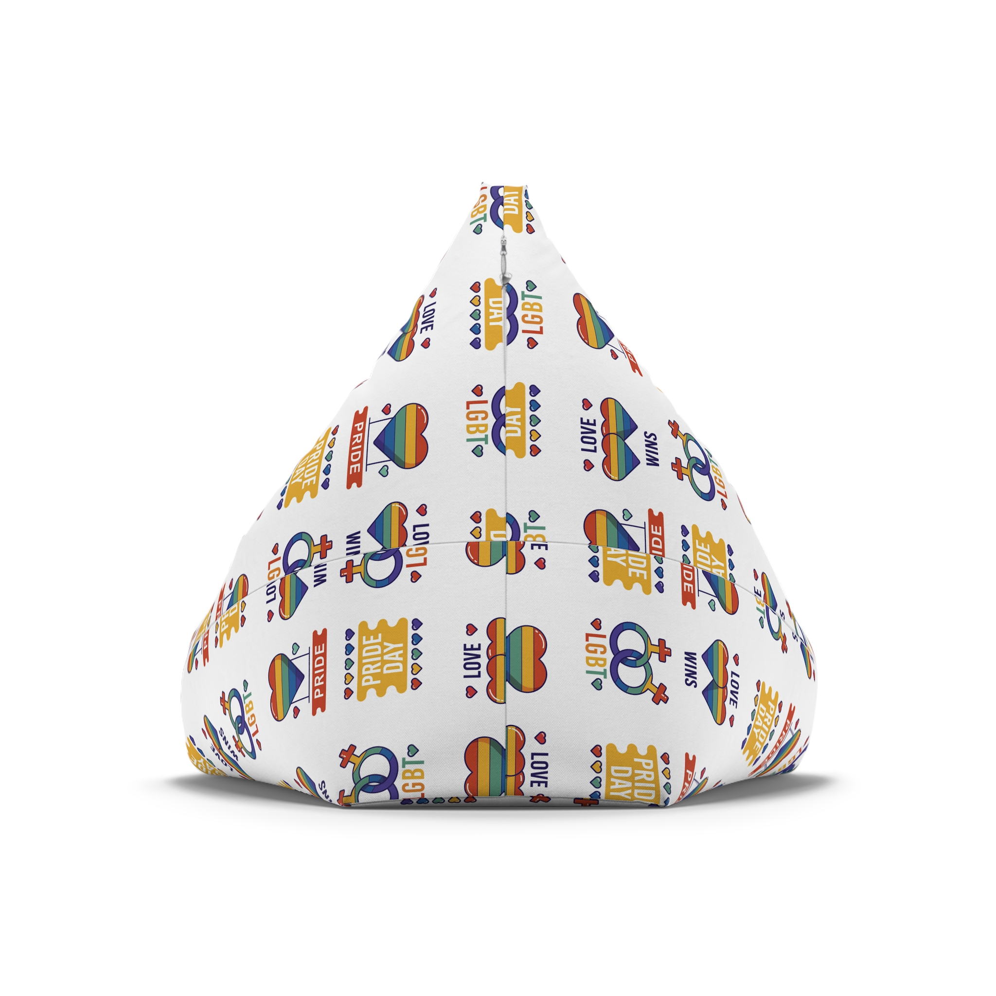 Pride Day Label Collection Concept Bean Bag Chair Cover - Image 6
