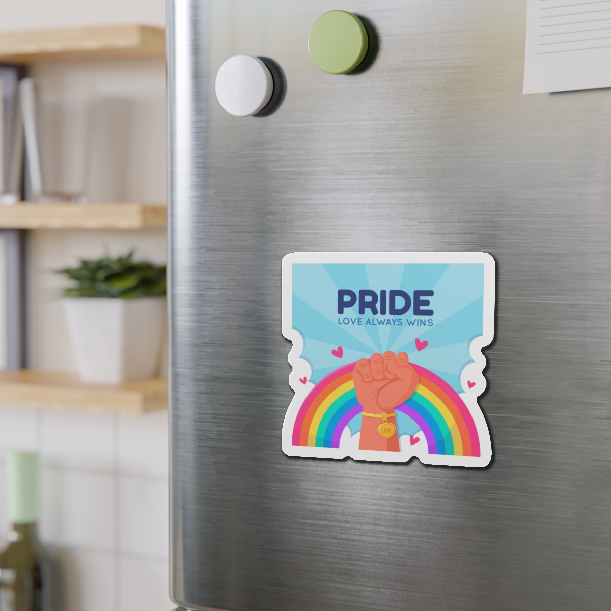 Pride Day Concept Die Cut Magnets - Image 9