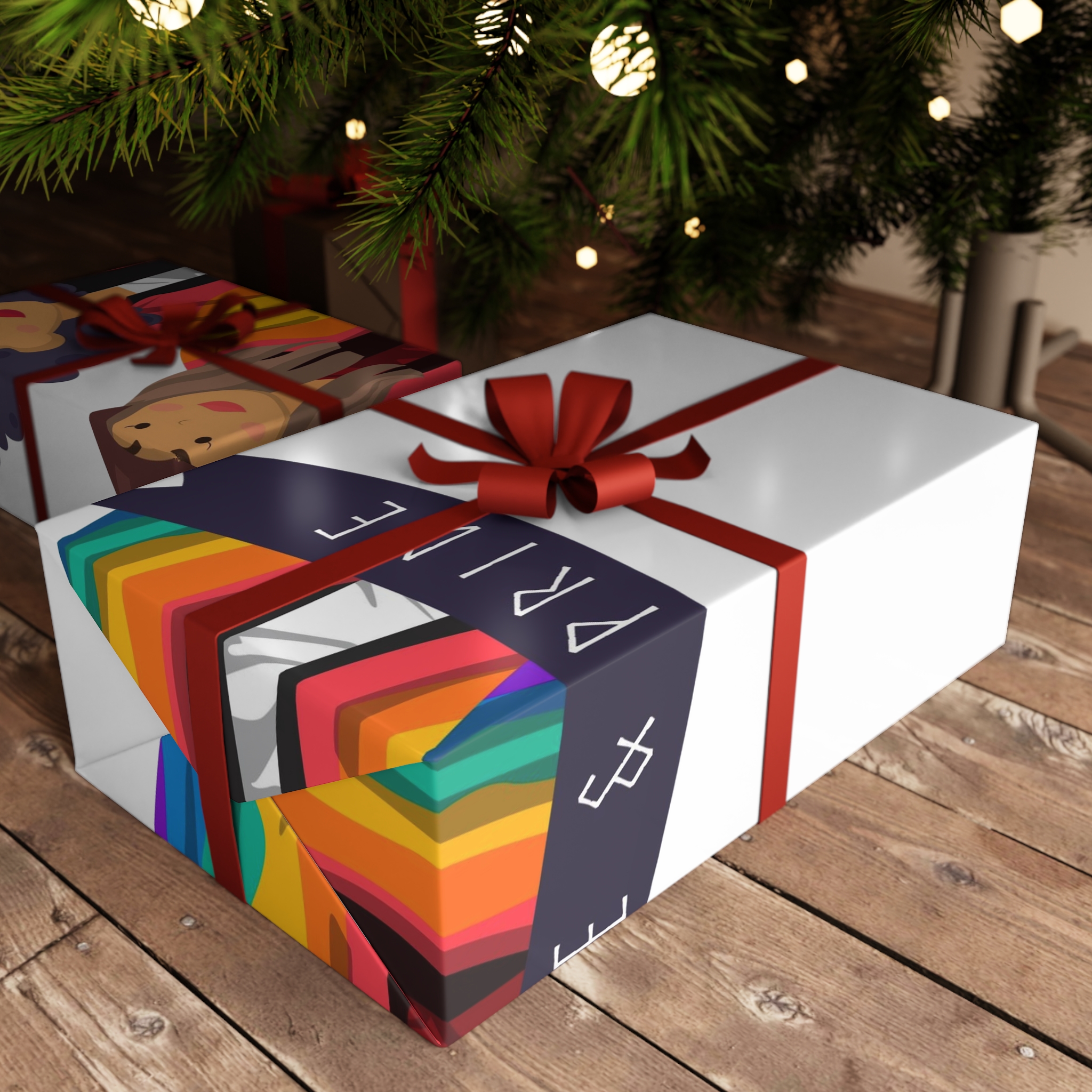 Social Media Lgbt Pride Day Template Love Pride Celebration Lgbt Pride Day Gift Wrapping Paper Sheets 1pc - Image 3