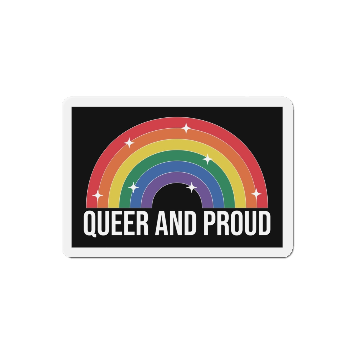 Pride Lgbtq Gay Typography Vector Tshirt Design(3) Die Cut Magnets - Image 13