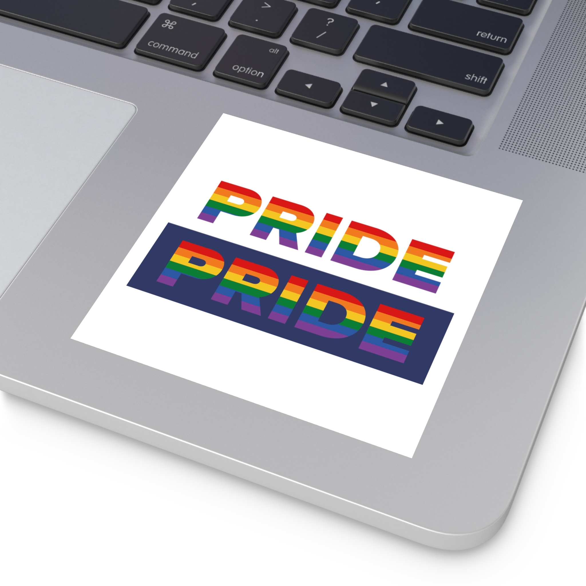 Lgbt Pride Month June Lesbian Gay Bisexual Transgender Lgbtq Flag Rainbow Vector(3) Laminate Stickers Square - Image 19