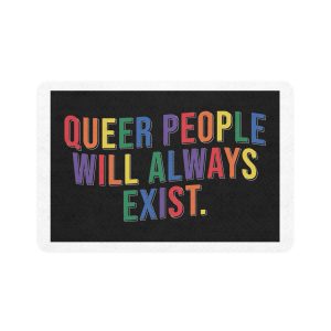 Pride Lgbtq Gay Typography Vector Tshirt Design(12) Pet Food Mat 12x18