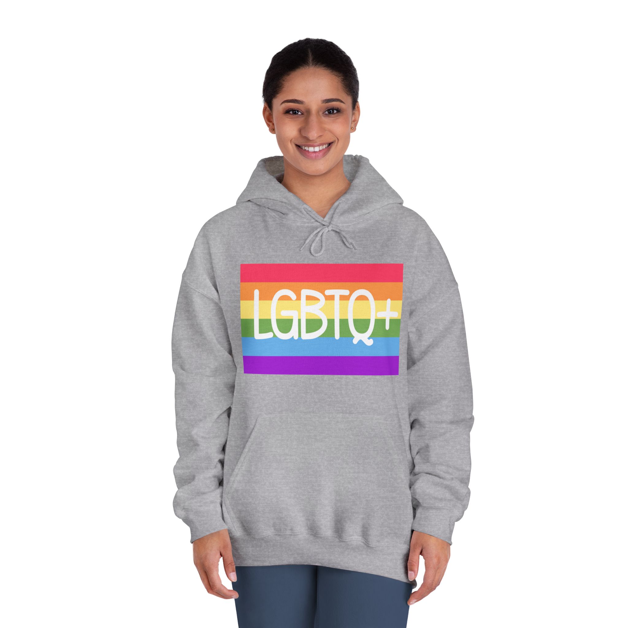 Pride Concept Background Lgbtq Pride Unisex Dryblend Hooded Sweatshirt - Image 16