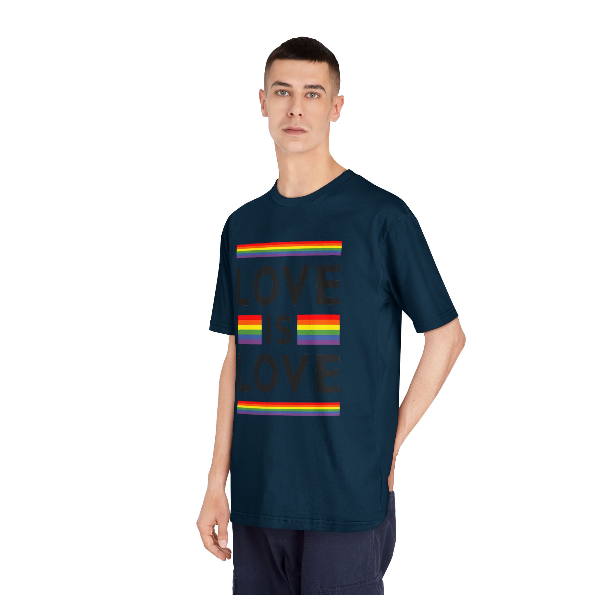 Love Is Love Lgbt Flag Symbol Pride Month Symbol - Unisex Classic Crewneck T Shirt - Image 20