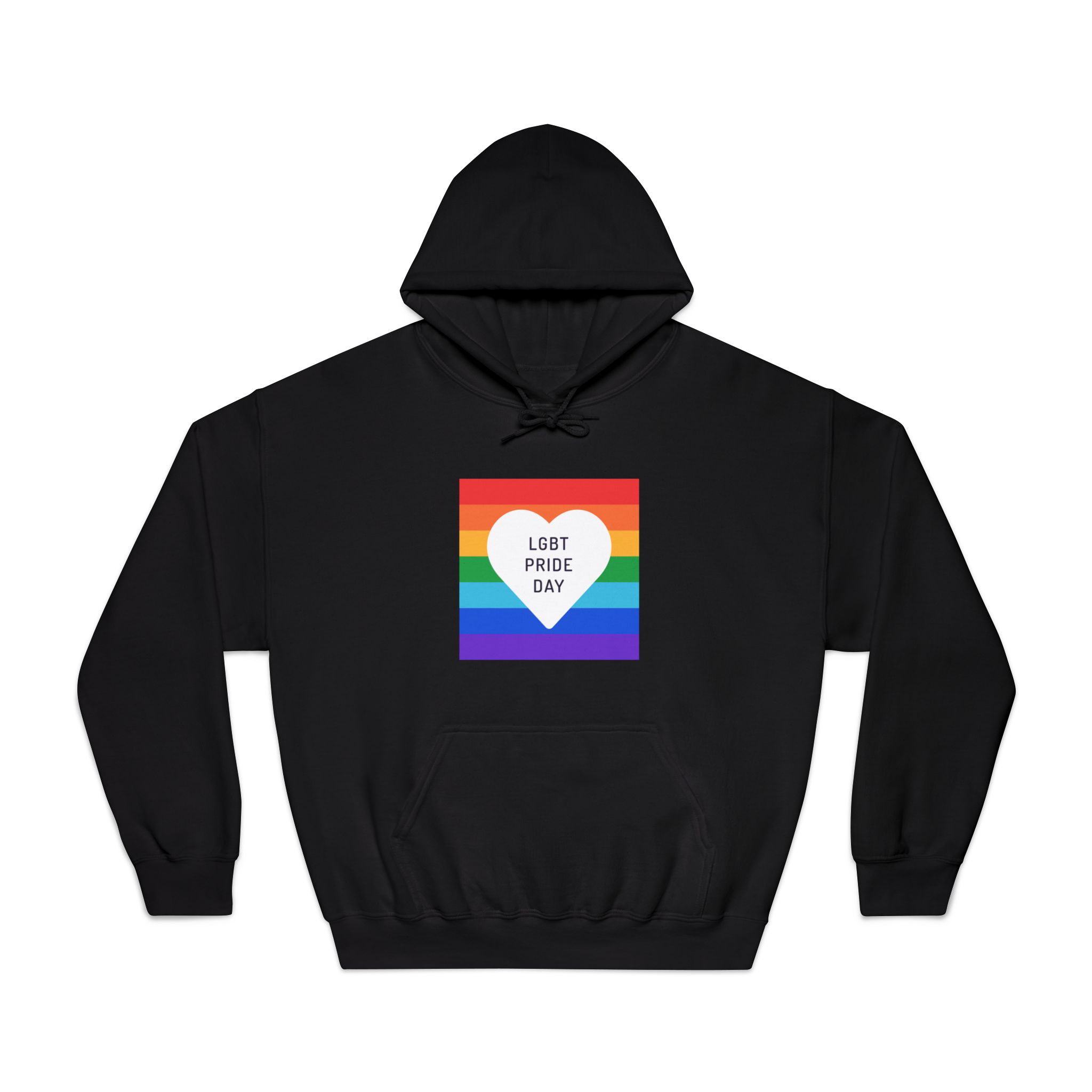 Pride Day 1 Unisex Dryblend Hooded Sweatshirt - Image 9
