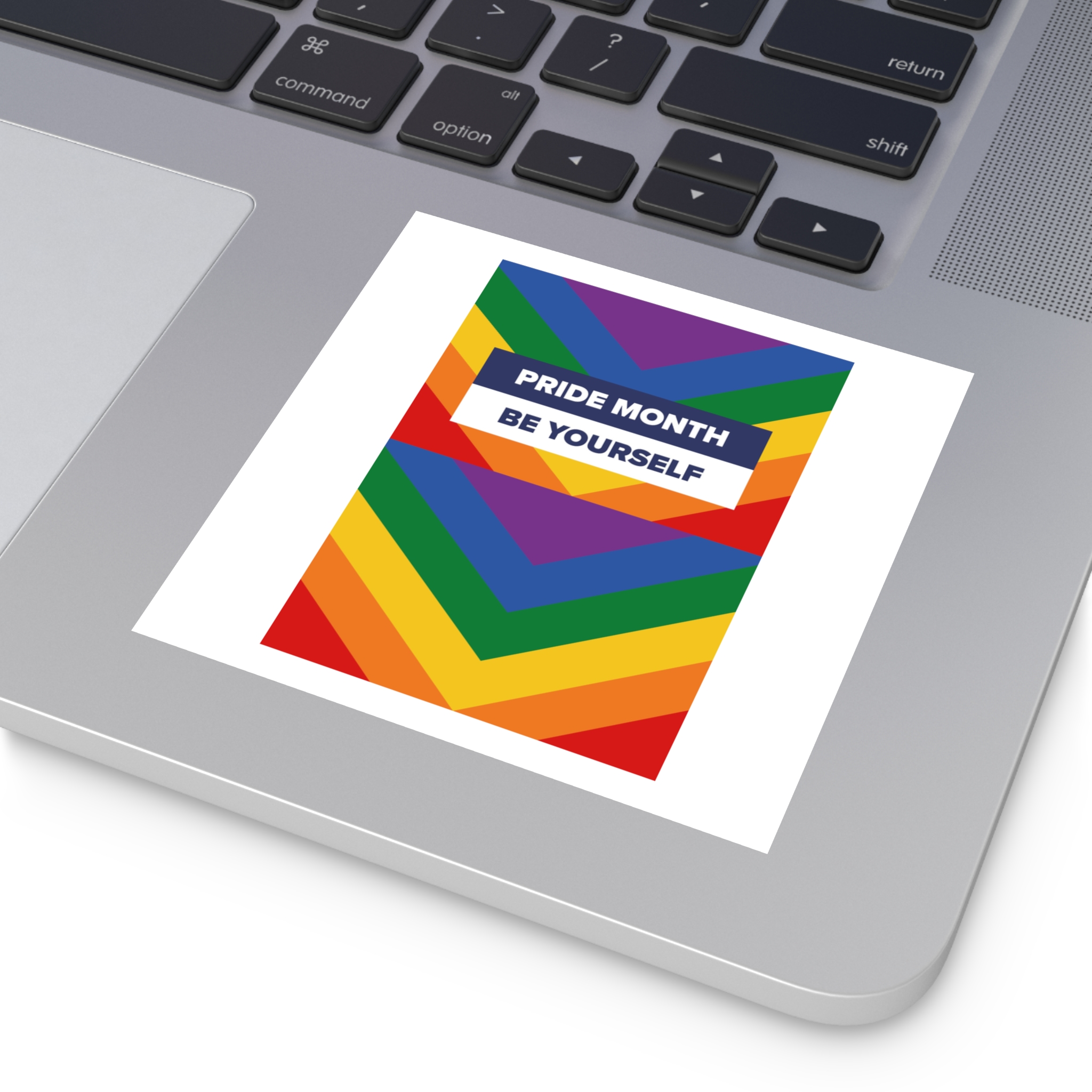 Lgbt Pride Month June Lesbian Gay Bisexual Transgender Lgbtq Flag Rainbow Vector(1)2 Laminate Stickers Square - Image 27