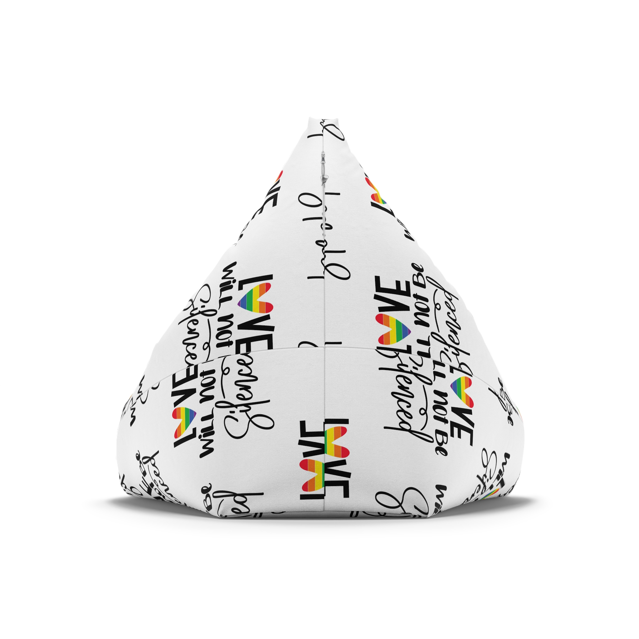 Gay Pride Svg Design(6) Bean Bag Chair Cover - Image 6