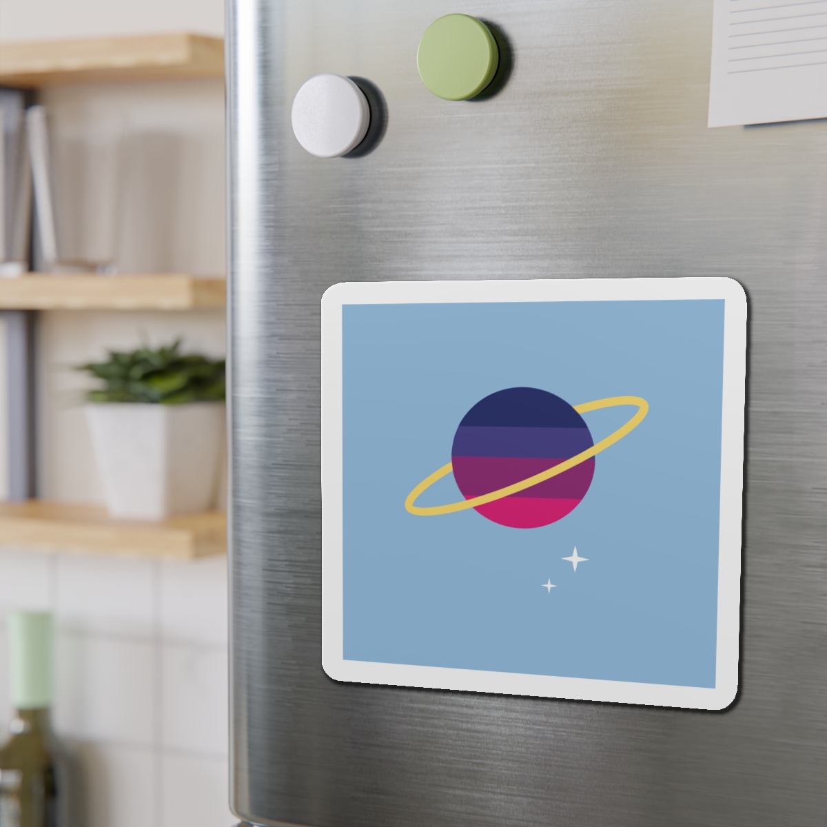 Lesbian Pride Design 2B270E Die Cut Magnets - Image 15