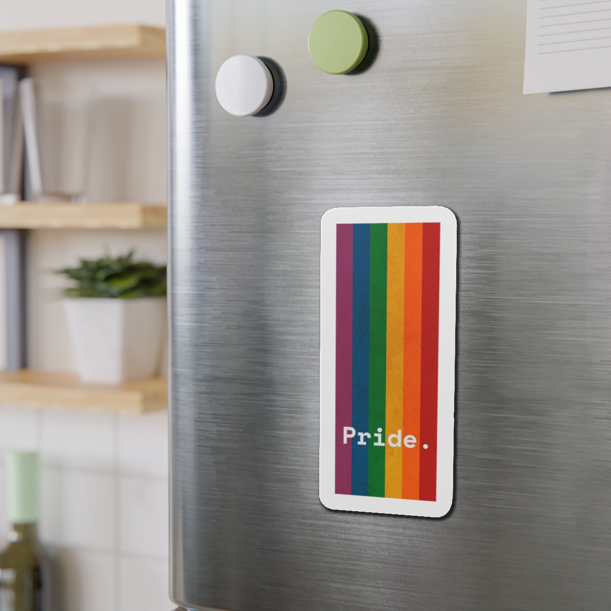 Poster With Rainbow Pride Concept Die Cut Magnets - Image 15