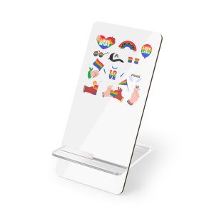 Elements Collection Pride Month Celebration Mobile Display Stand For Smartphones
