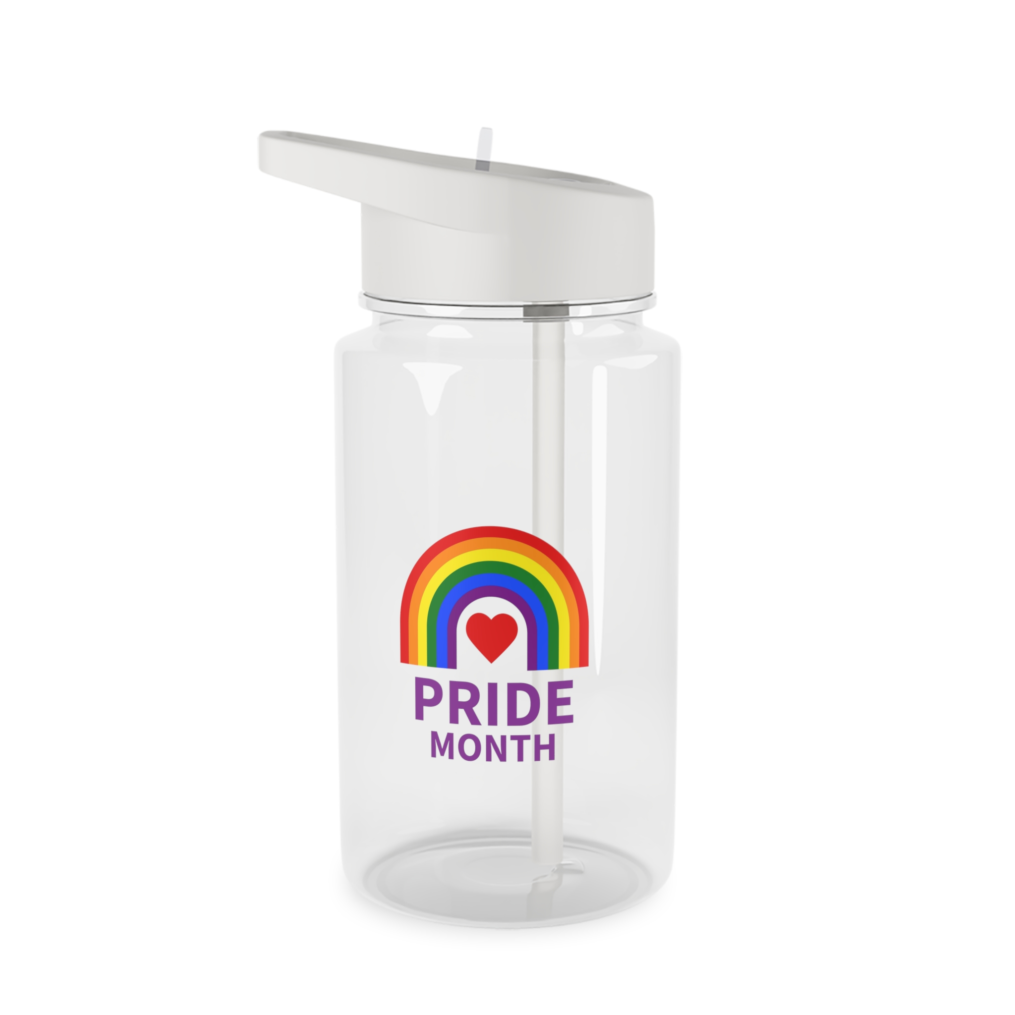Pride Month Logo Template Design Tritan Water Bottle