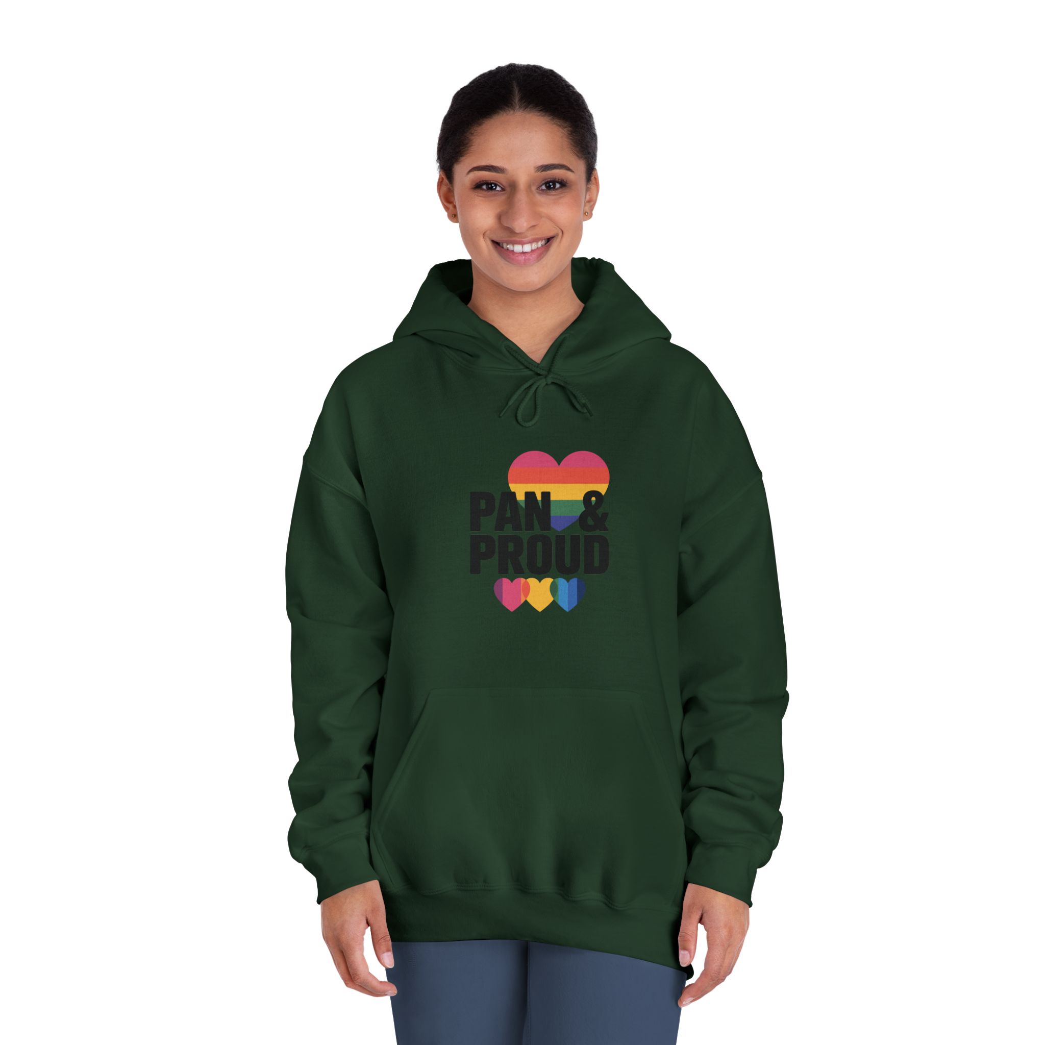 Pan Proud T Shirt Design Isolated White Background 2 Unisex Dryblend Hooded Sweatshirt - Image 24