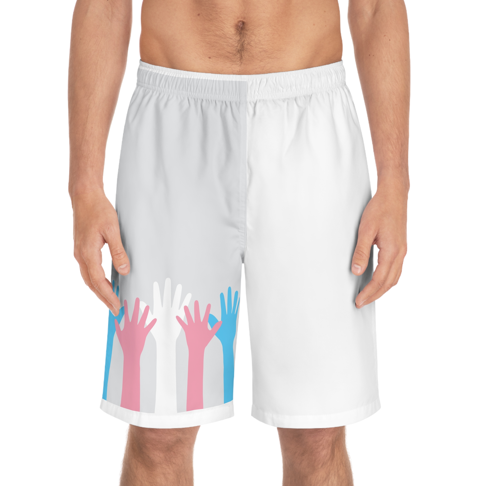 Lesbian Pride Design 23E19E Mens Board Shorts Aop - Image 3