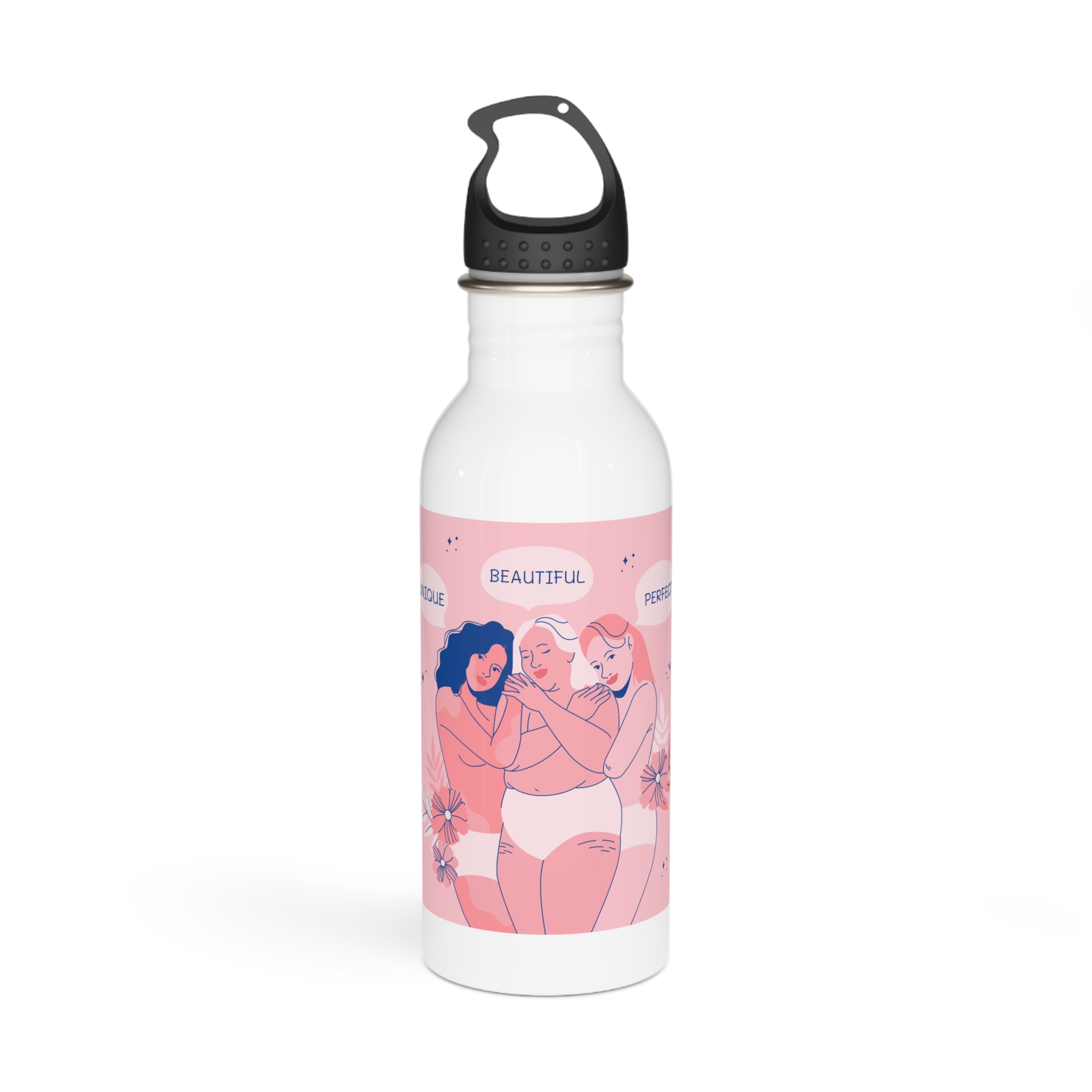 Lesbian Pride Design 050E55 Stainless Steel Water Bottle