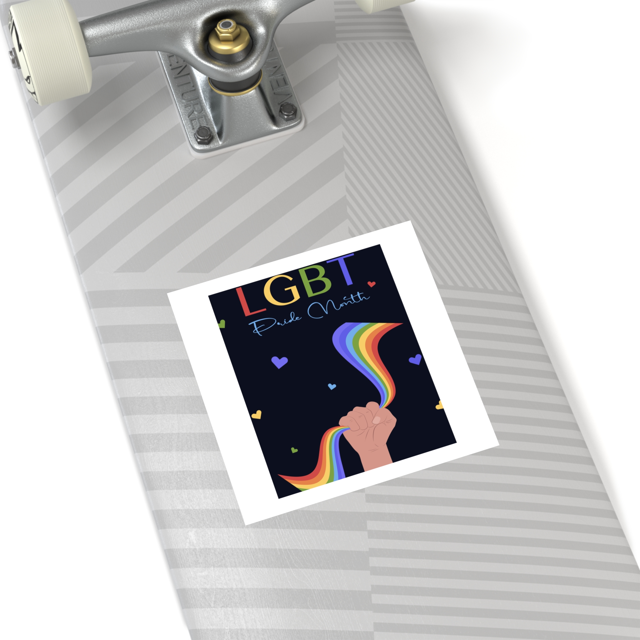 Poster Lgbt Pride Month Laminate Stickers Square - Image 48
