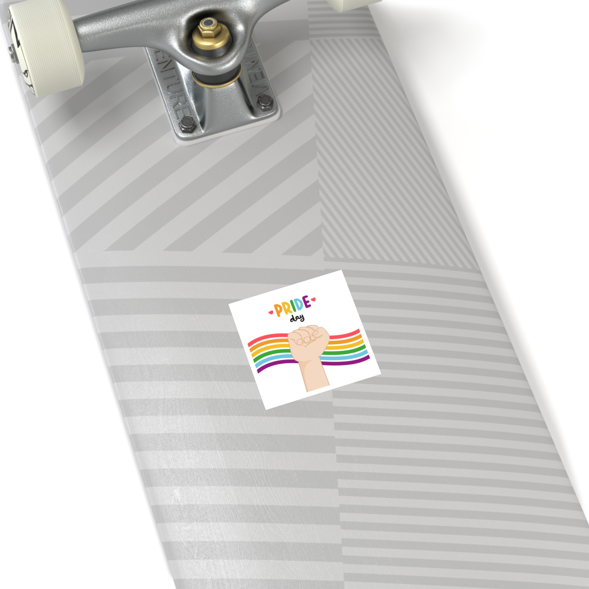 Pride Day Concept (2) Laminate Stickers Square - Image 12