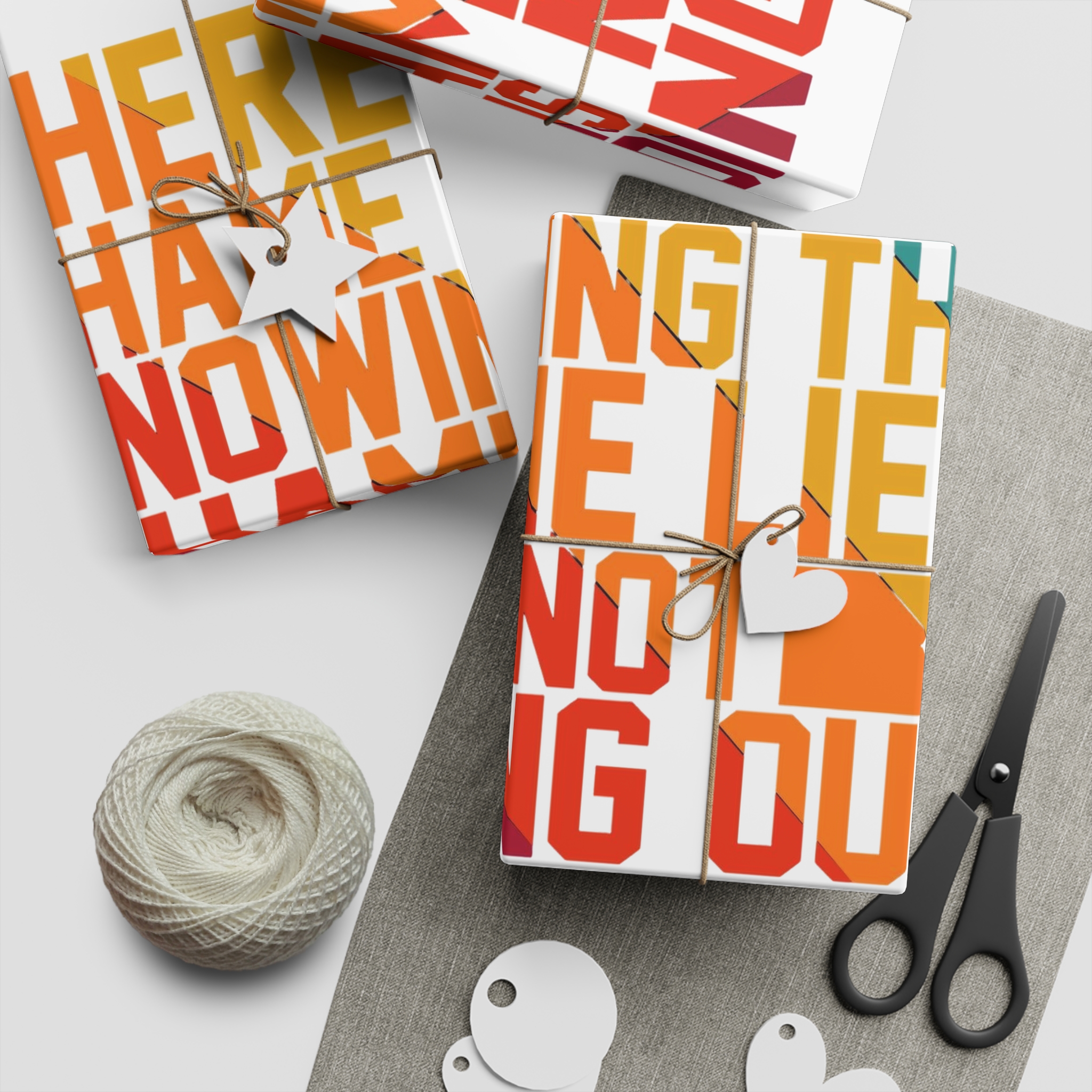 There Is No Shame Is Knowing Shame Lies Is Finding Out Typography Tshirt Design Gift Wrapping Paper Sheets 1pc - Image 2