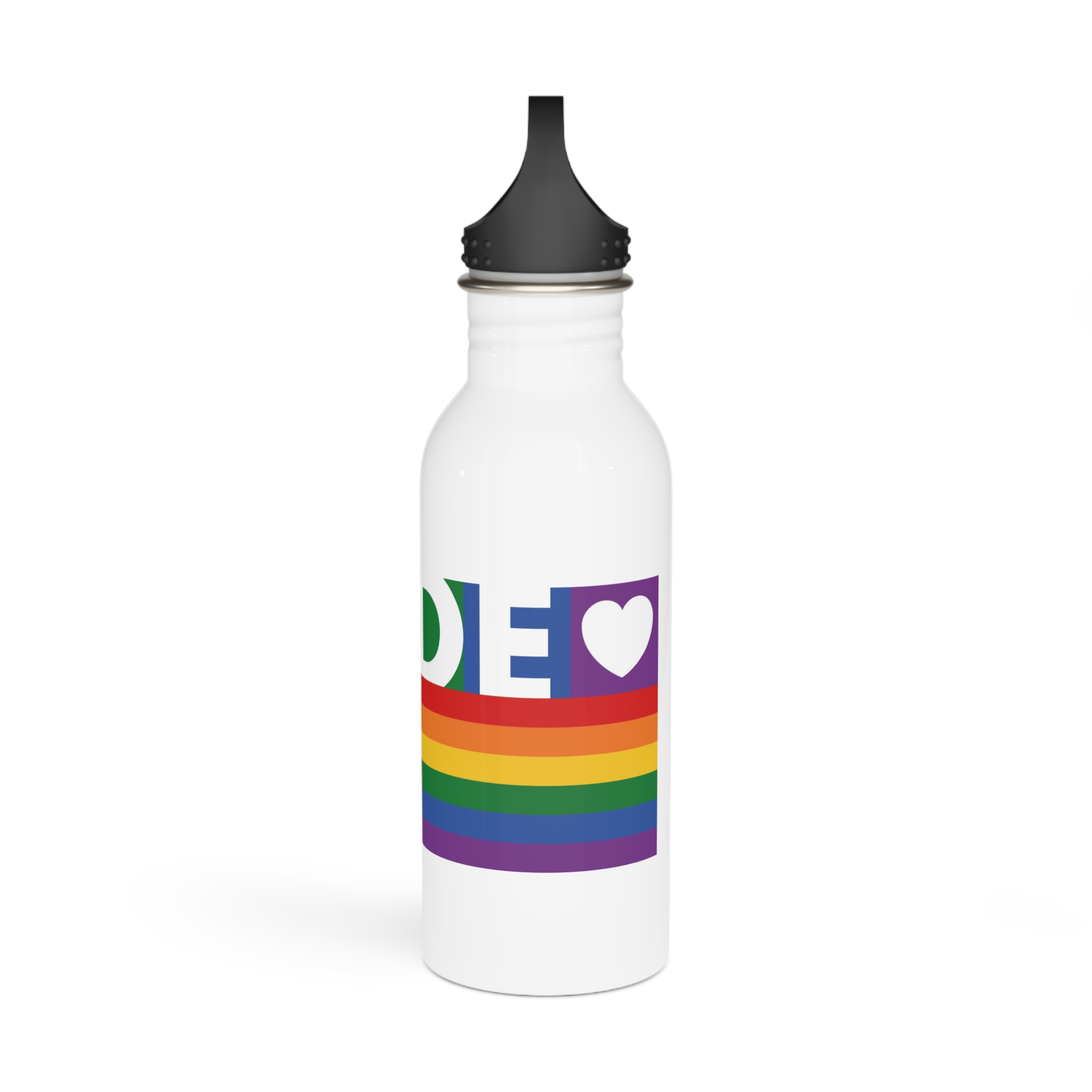 Lesbian Pride Design E2364B Stainless Steel Water Bottle - Image 4