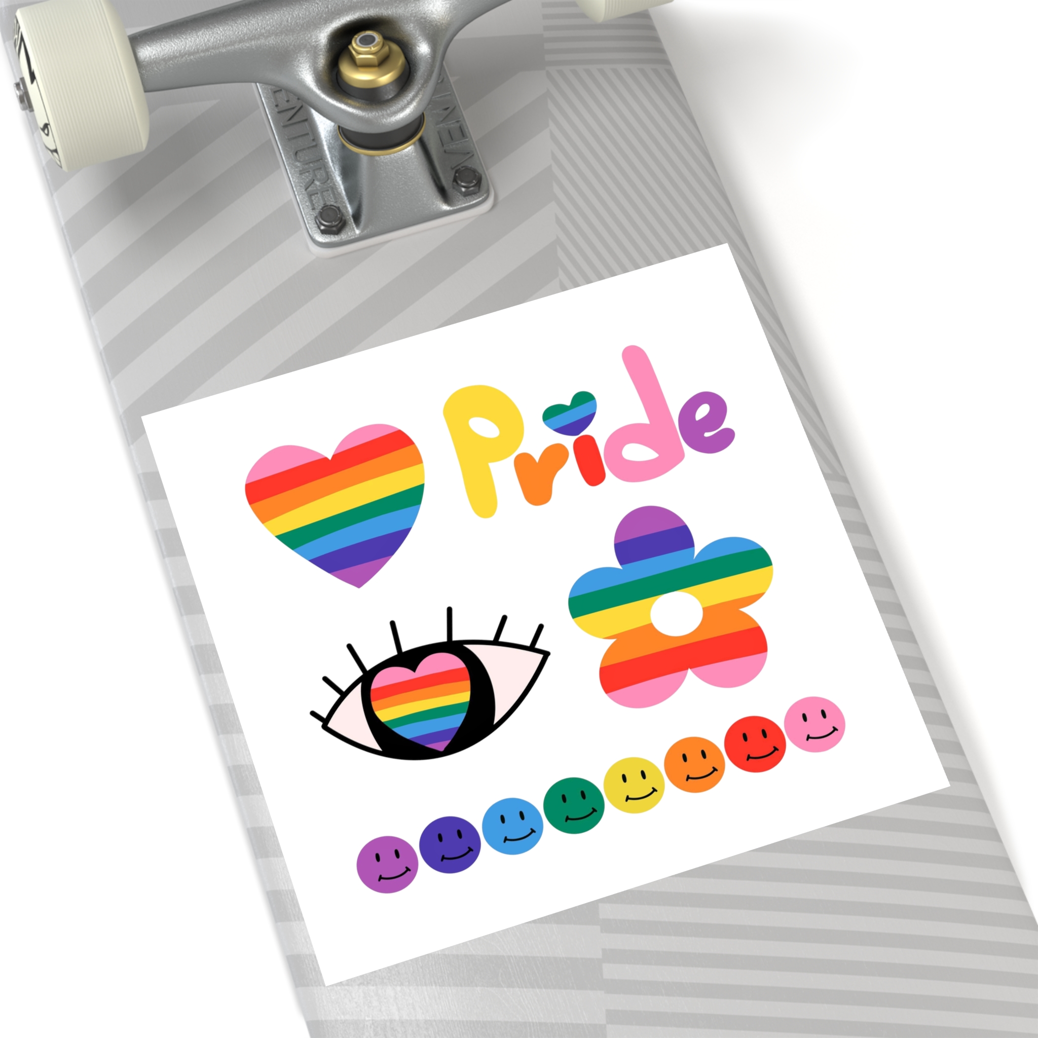 Pride Month Laminate Stickers Square - Image 52