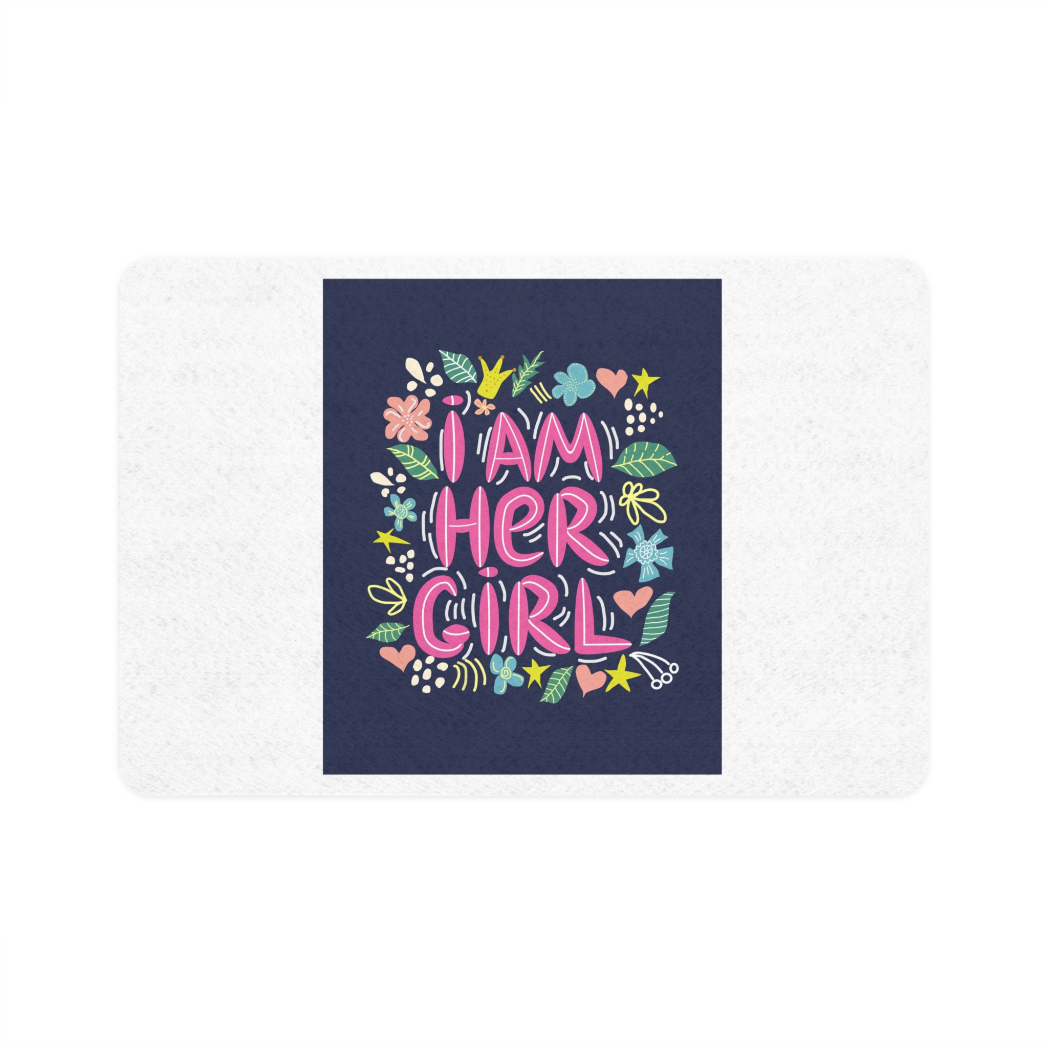 Lesbian Pride Design 4C2AB4 Pet Food Mat 12x18
