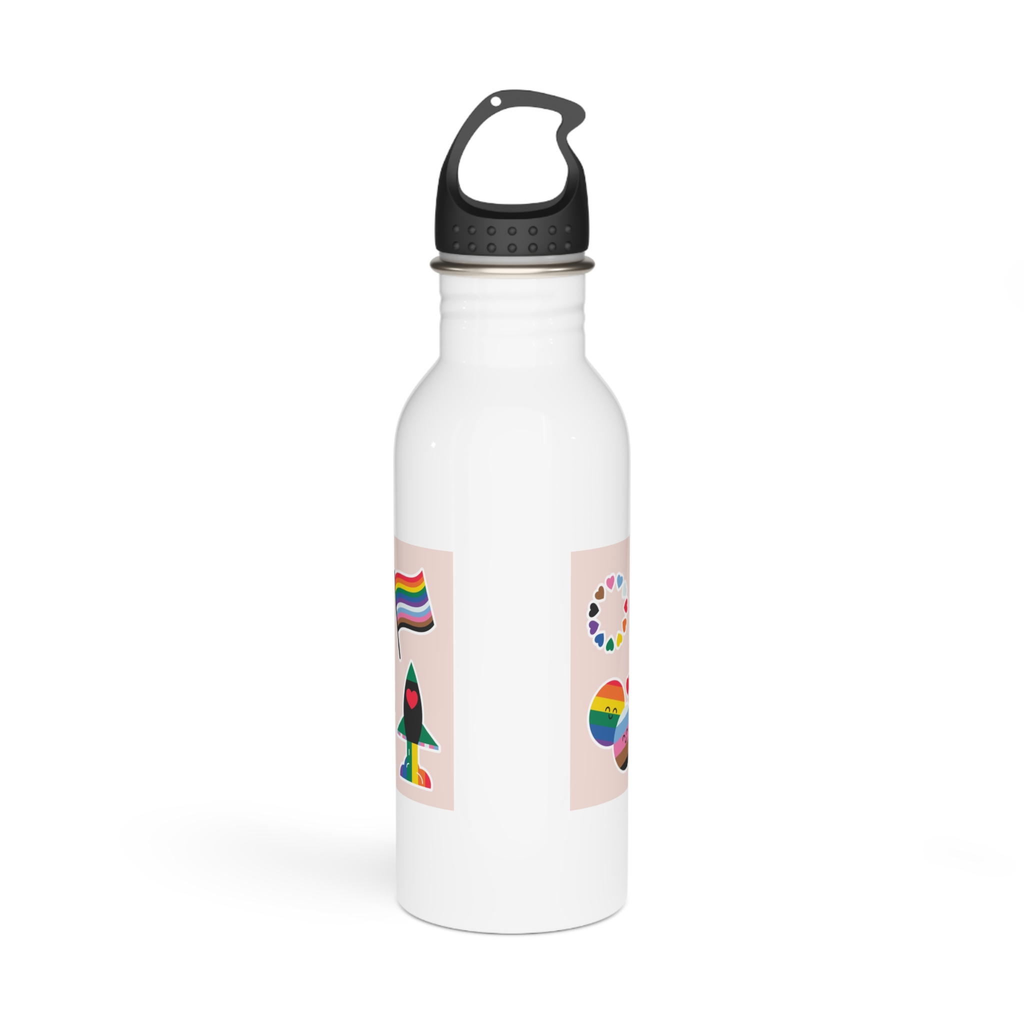 Lesbian Pride Design 050ECB Stainless Steel Water Bottle - Image 3