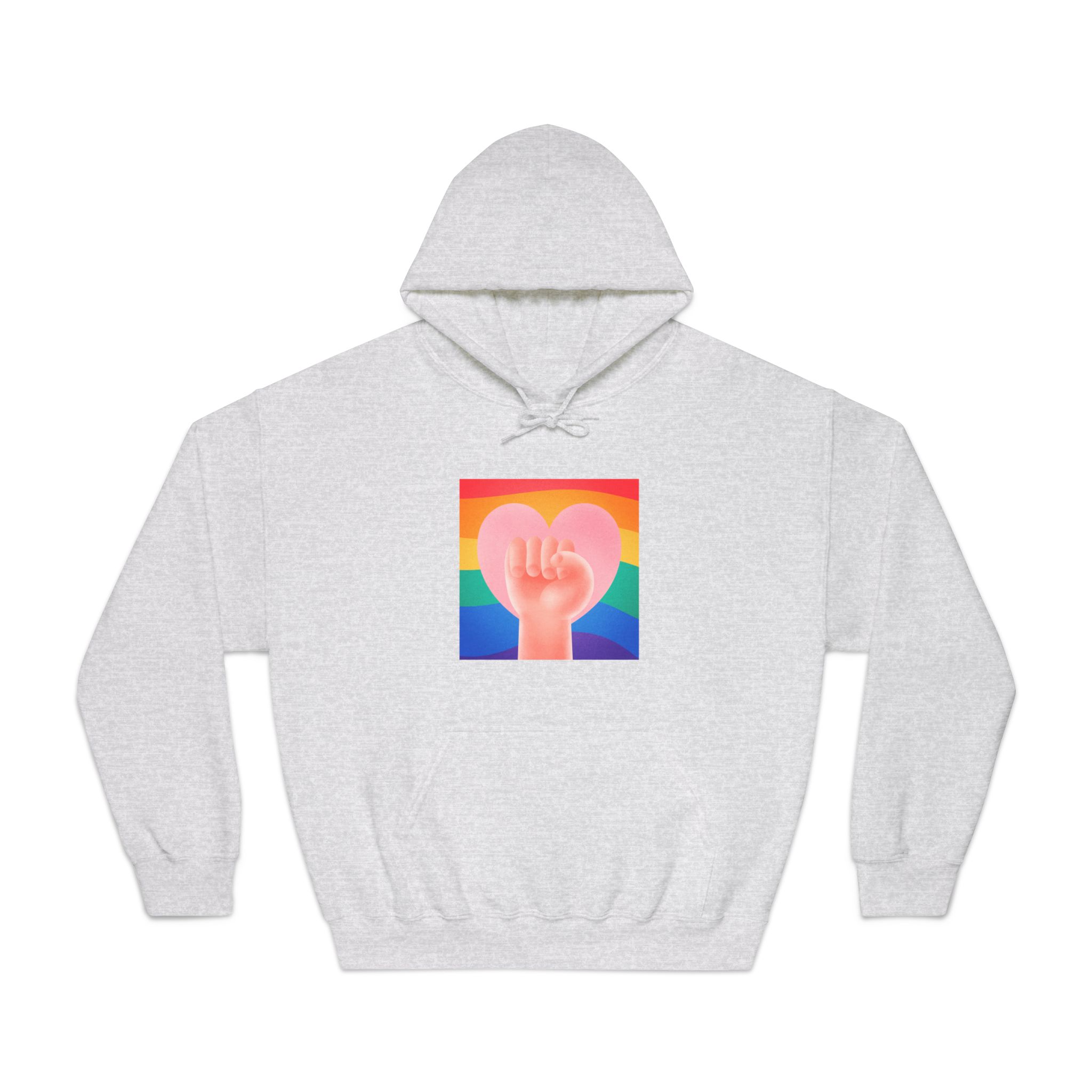 Pride Day Concept 2 Unisex Dryblend Hooded Sweatshirt - Image 5