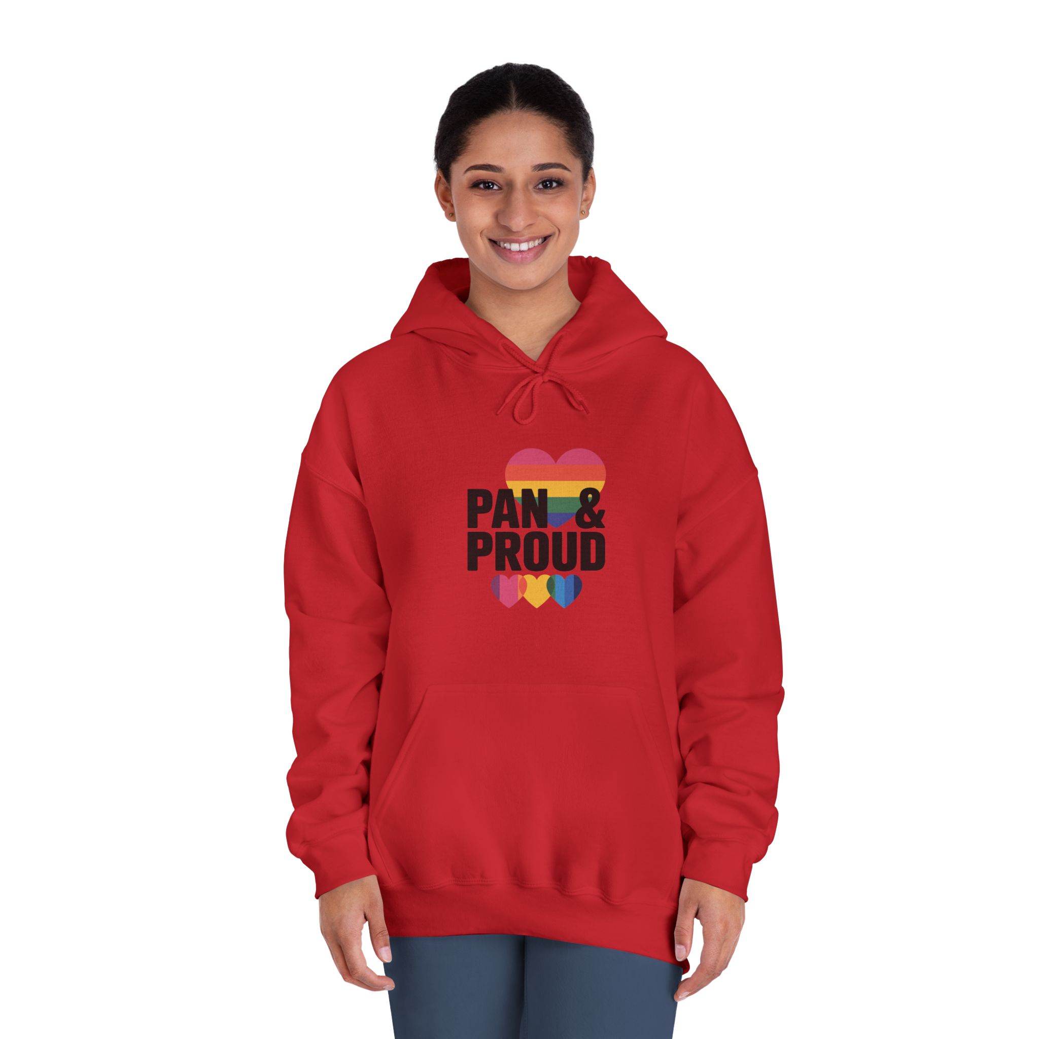 Pan Proud T Shirt Design Isolated White Background 2 Unisex Dryblend Hooded Sweatshirt - Image 36