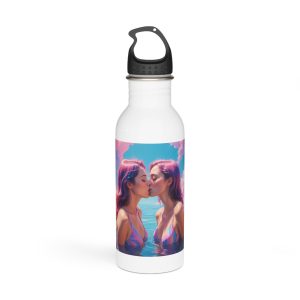 Lesbian Pride Design E111D7 Stainless Steel Water Bottle