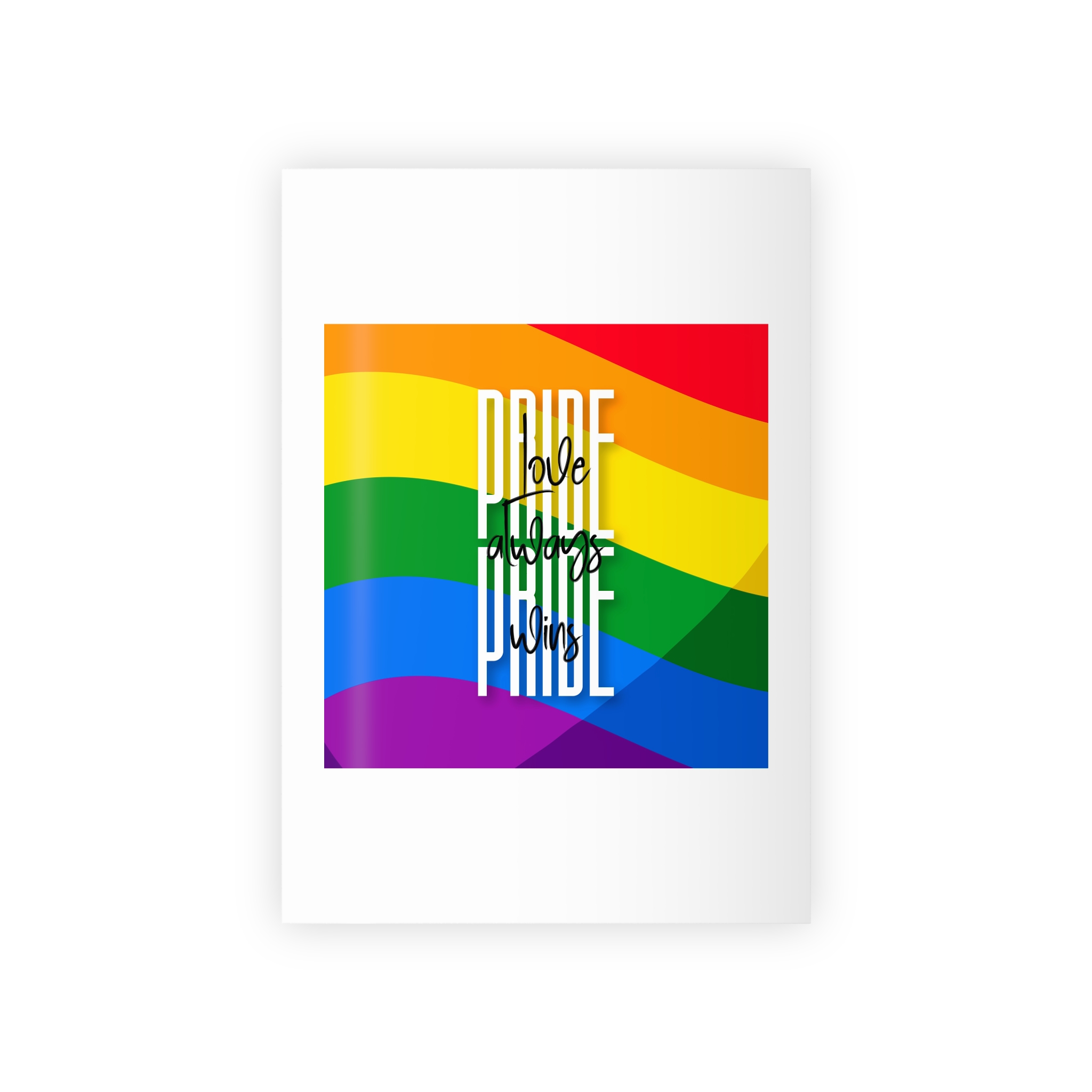 Pride Design 2 Gift Wrapping Paper Rolls 1pc