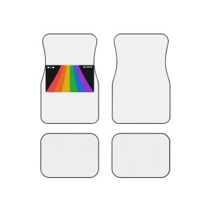 Modern Colorful Pride Zoom Background Car Mats Set Of 4