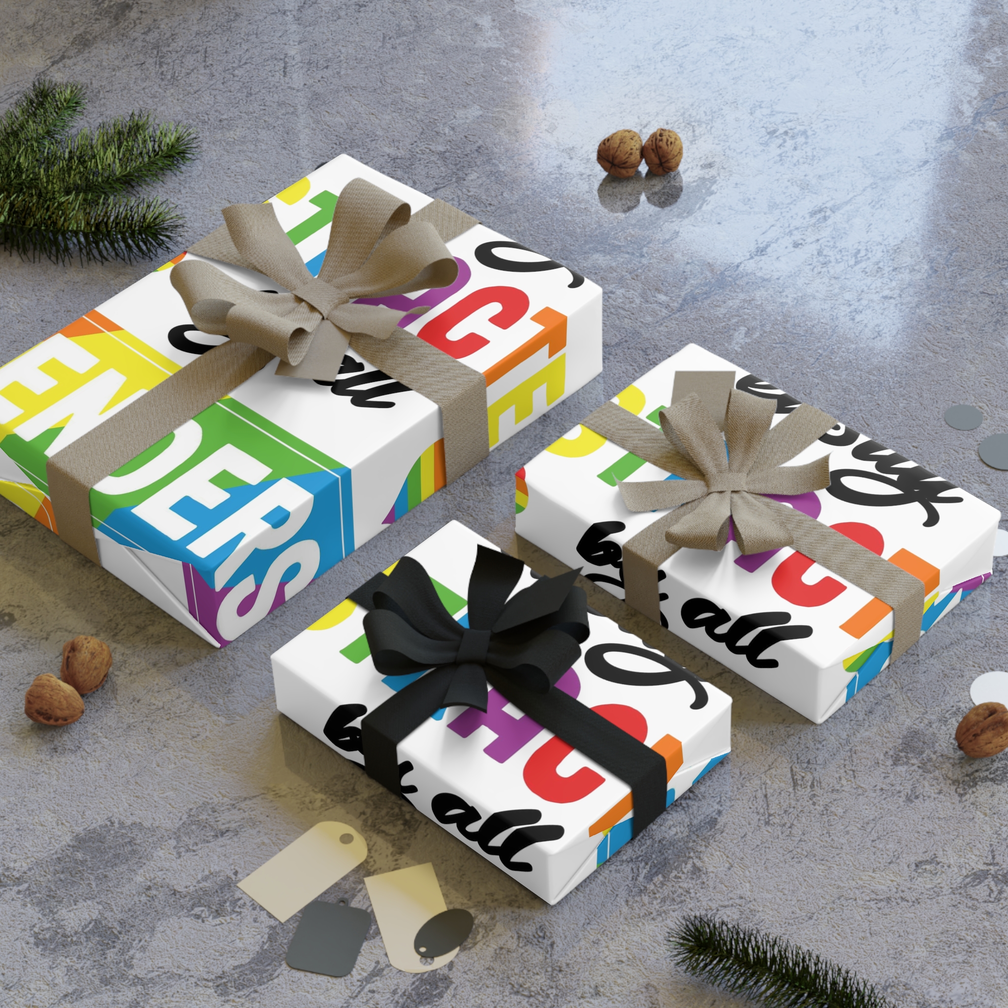 Lgbt Part Svg Tshirt Design Lgbt Part Svg Cut Files Design Lgbt Part Typography Vector Design (1) Gift Wrapping Paper Rolls 1pc - Image 4