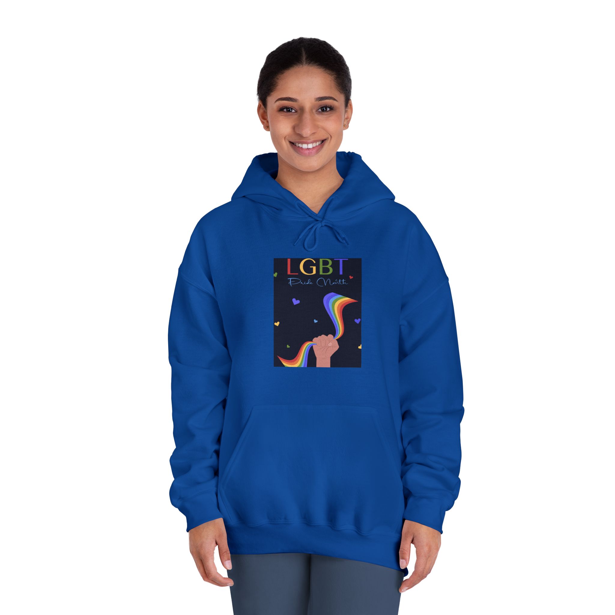 Poster Lgbt Pride Month Unisex Dryblend Hooded Sweatshirt - Image 28