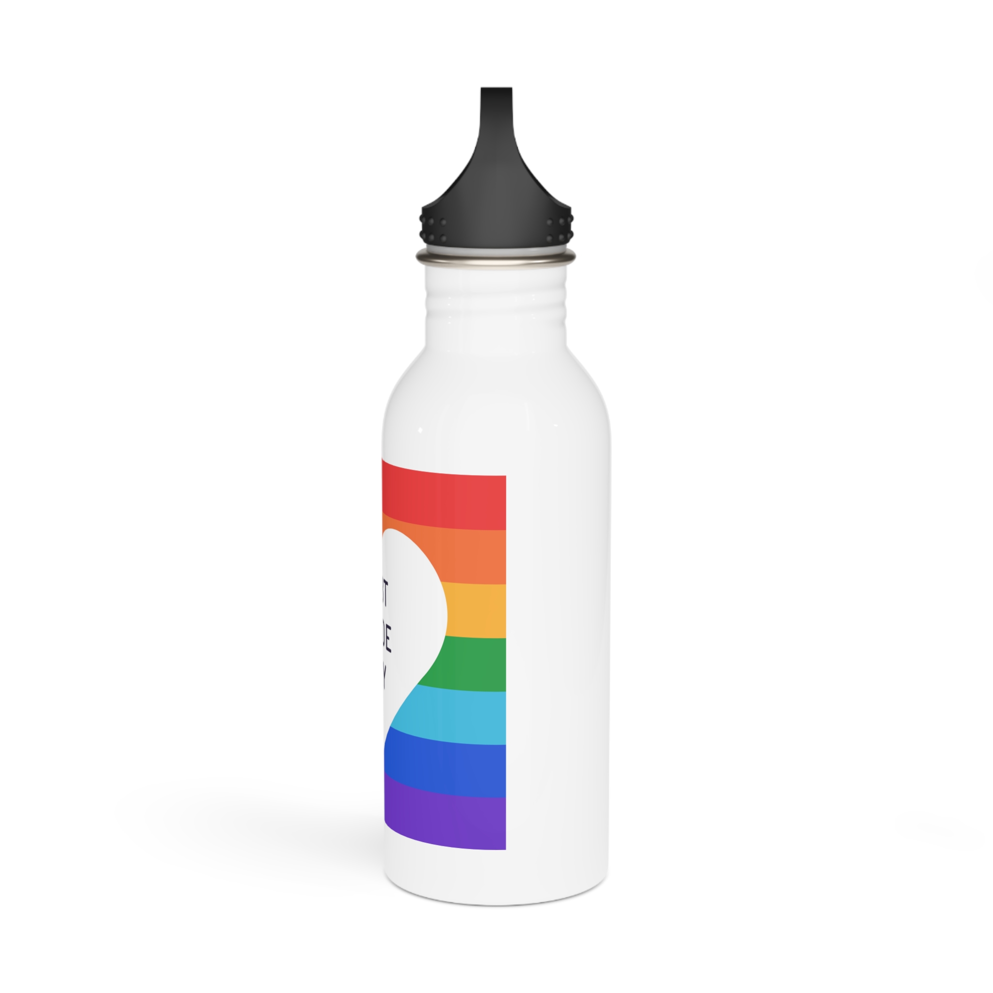 Pride Day 1 Stainless Steel Water Bottle - Image 4