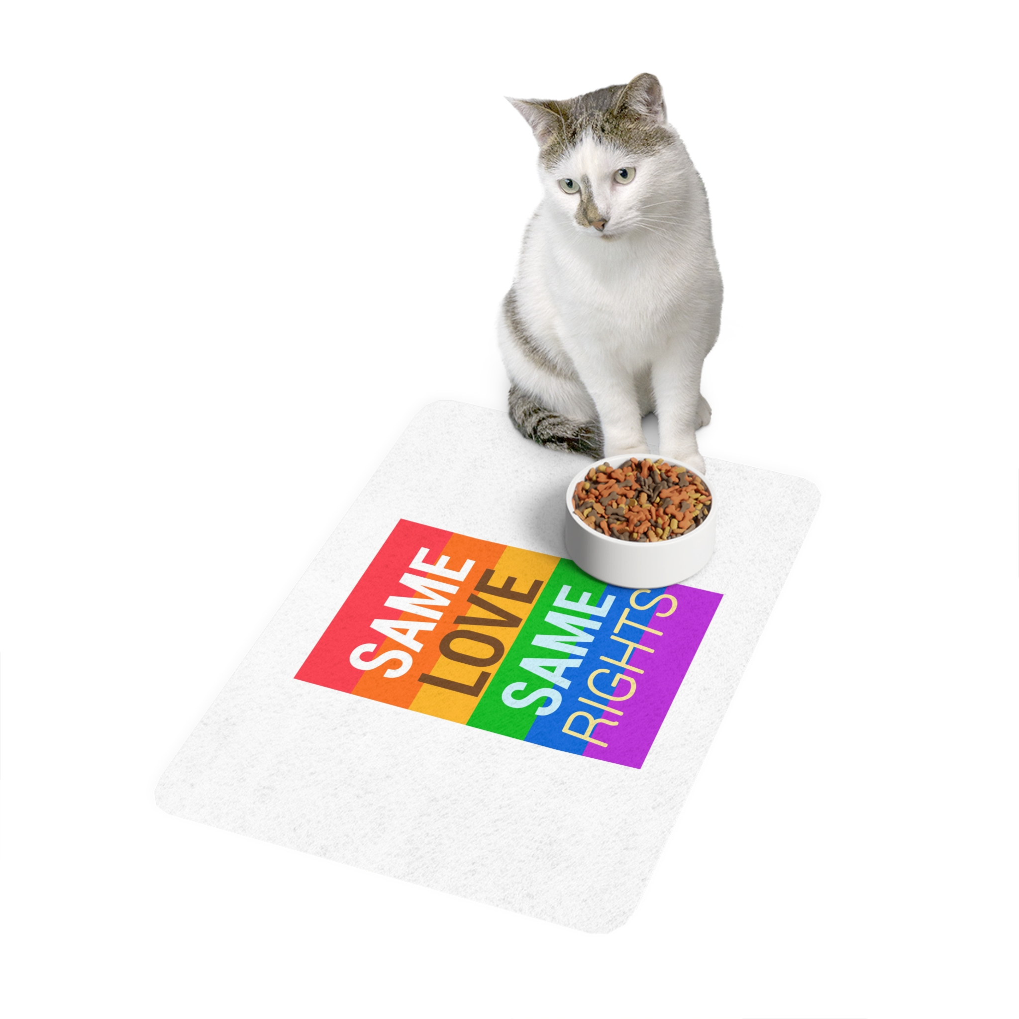 Typography T Shirt Design Collection Pet Food Mat 12x18 - Image 3