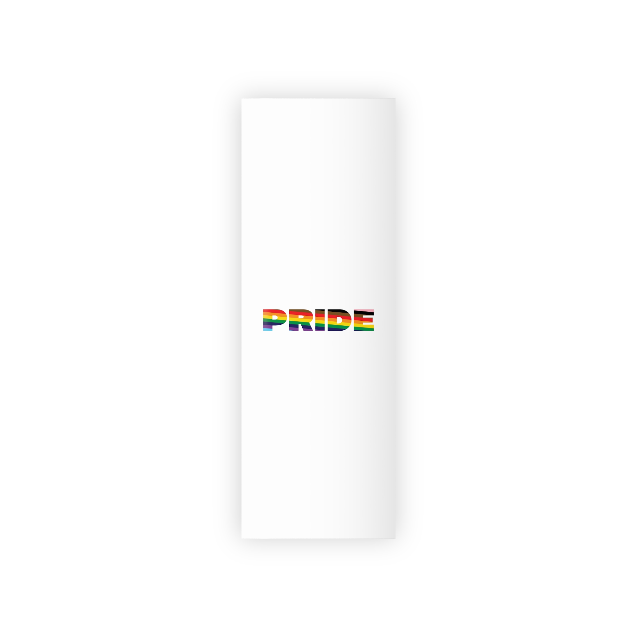 Large Bold Pride Letters Infused With Progress Rainbow Flag Colors Represent Lgbtqia Gift Wrapping Paper Rolls 1pc - Image 5