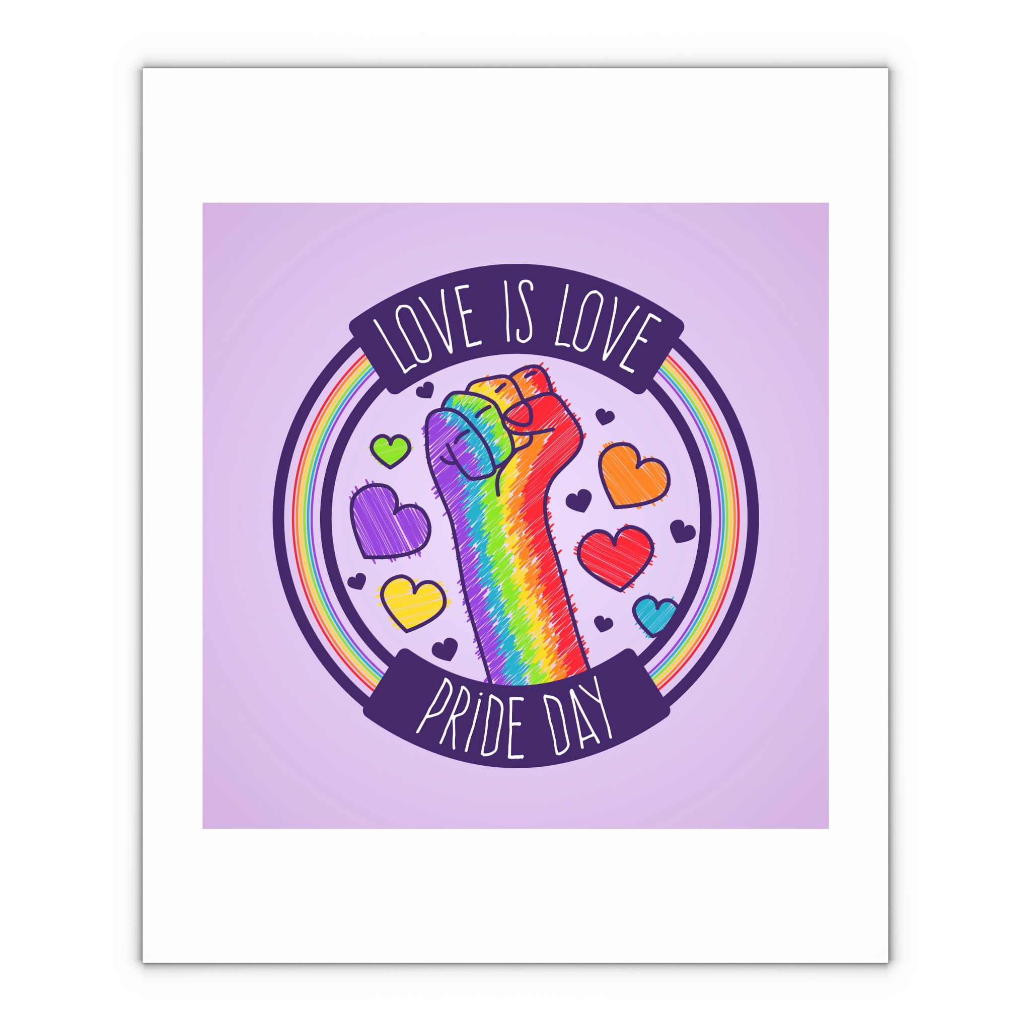 Pride Day Event Concept Gift Wrapping Paper Sheets 1pc - Image 4