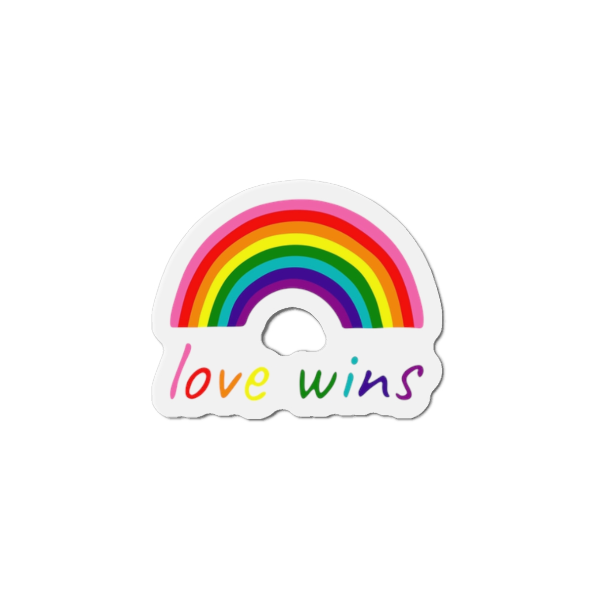 Colorful Rainbow Shape Intersex Pride Flag Happy Pride Day Lgbtqia Community Pride Month Vector Hand Drawn Doodle Posters Stickers Logo Cards Die Cut Magnets