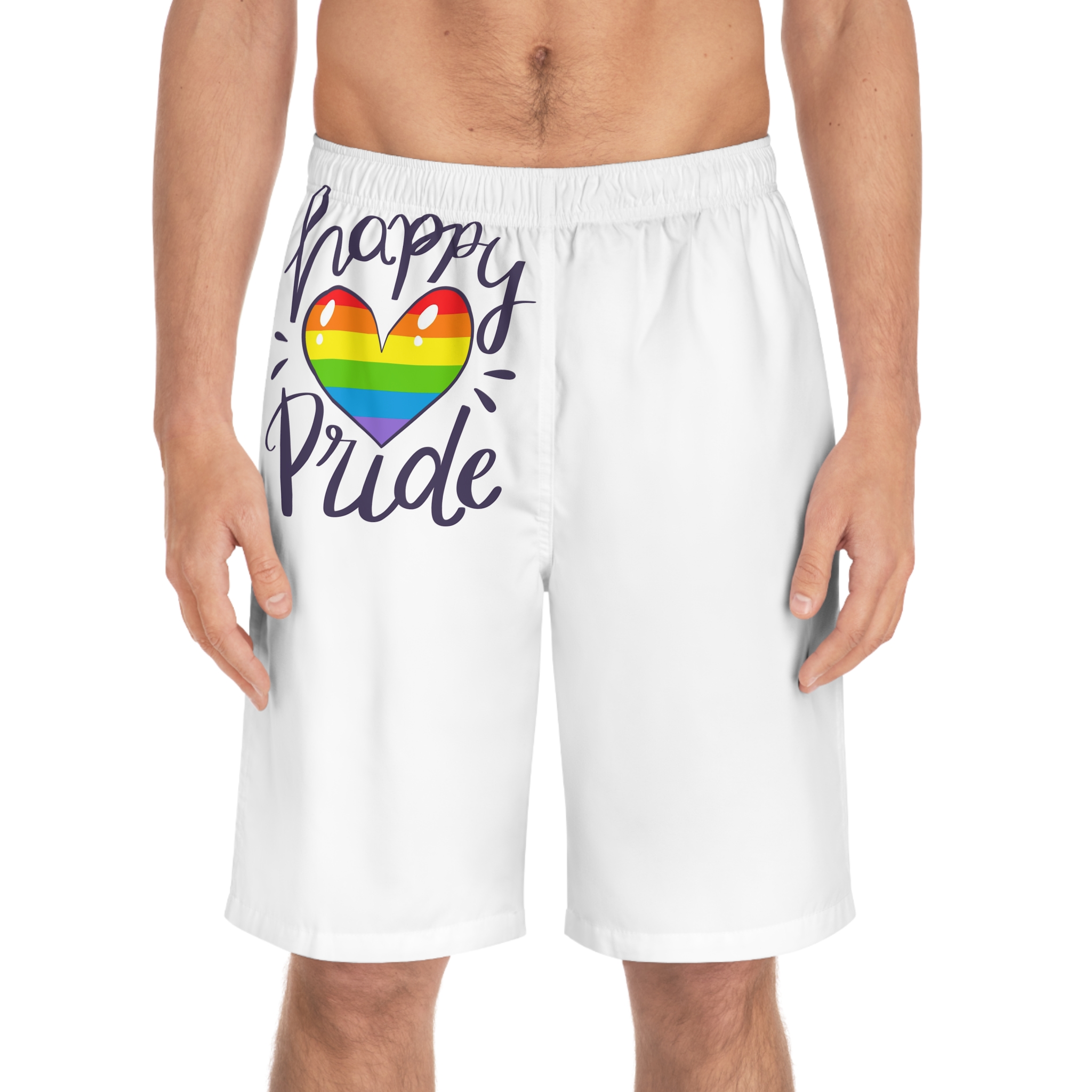 Pride Day Concept (1) Mens Board Shorts Aop - Image 3