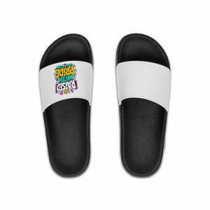 Raised With Pride Text Effect Mens Slide Sandals