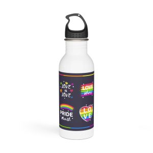Pride Day Badges Set Stainless Steel Water Bottle