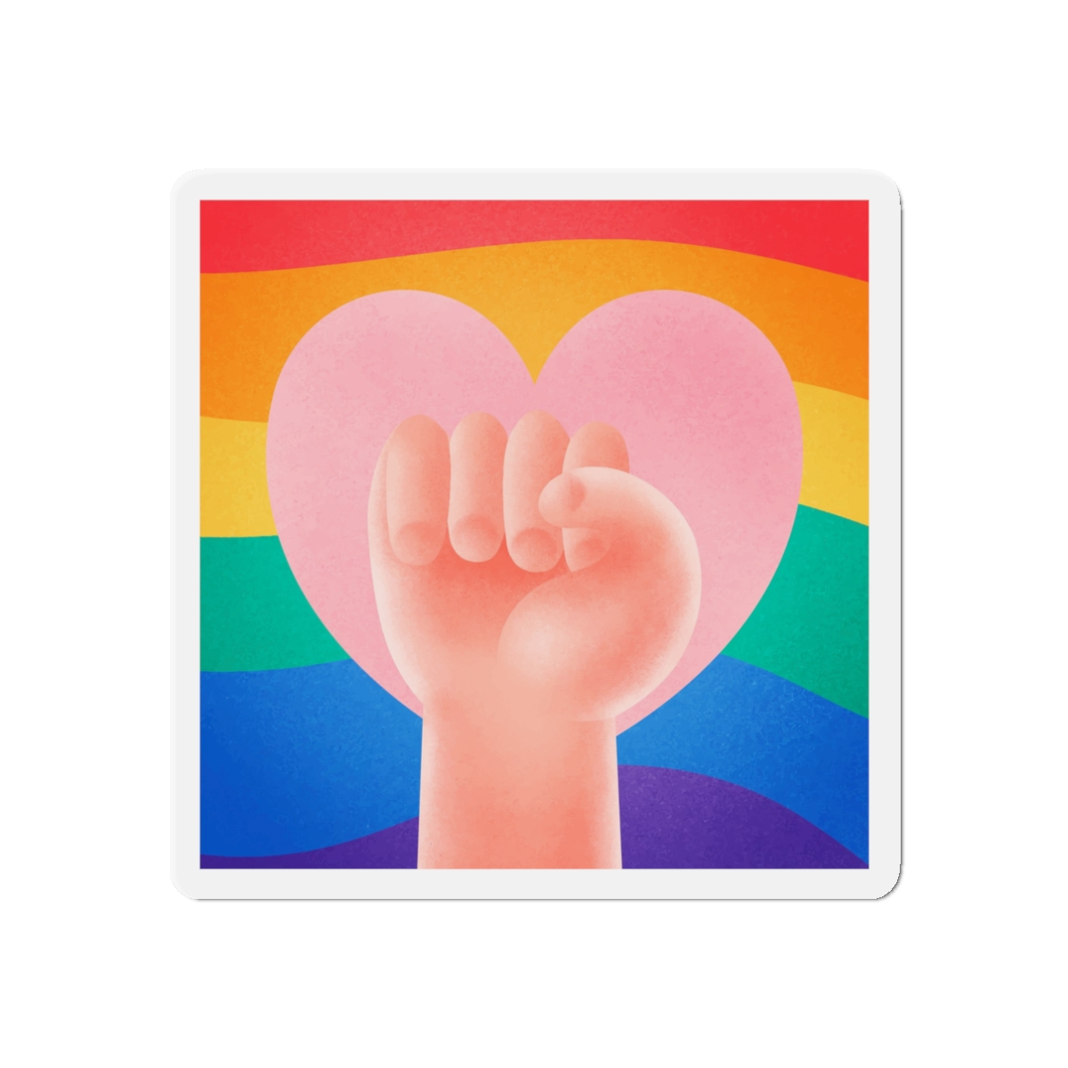 Pride Day Concept 2 Die Cut Magnets - Image 4